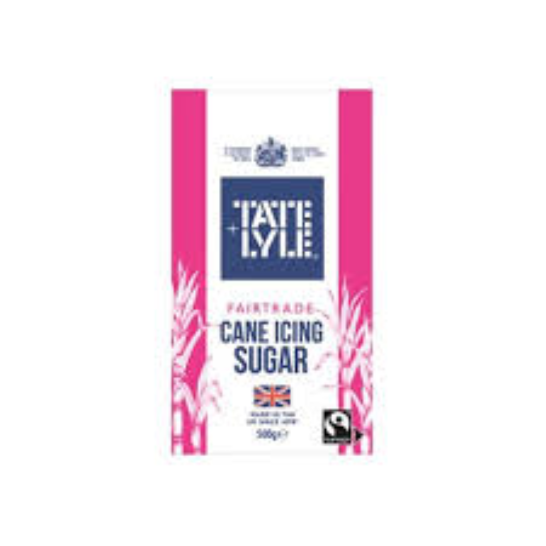 TATE & LYLE FAIRTRADE ICING SUGAR 500G